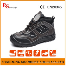 Zapatos de seguridad con estilo con buena calidad de cuero genuino RS893